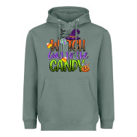 Sage witch way to the candy Heavyweight Hoodie - CowGirlArtShop