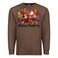 Chestnut merry christmas truck gnomies Premium Sweatshirt - CowGirlArtShop