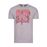Vintage Zinc cupid rhymes with stupid Vintage Tee - MaliasSmallBusiness