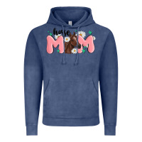 Vintage Denim horse mom Vintage Hoodie - MaliasSmallBusiness