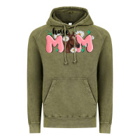 Vintage Olive horse mom Vintage Hoodie - MaliasSmallBusiness