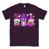 Plum purple winter gnomies Classic Tee - NancyCooperArtShop
