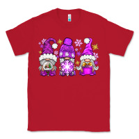 Red purple winter gnomies Classic Tee - NancyCooperArtShop