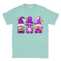 Seafoam purple winter gnomies Classic Tee - NancyCooperArtShop