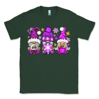 Sports Green purple winter gnomies Classic Tee - NancyCooperArtShop