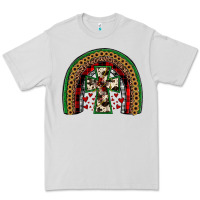 Dove Grey cross rainbow Premium Tee - JahusDesignShop
