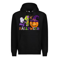 Black my first halloween Premium Hoodie - CowGirlArtShop