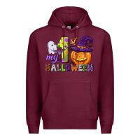 Burgundy my first halloween Premium Hoodie - CowGirlArtShop