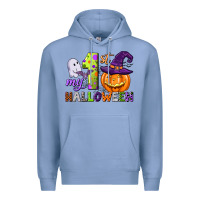 Colony Blue my first halloween Premium Hoodie - CowGirlArtShop