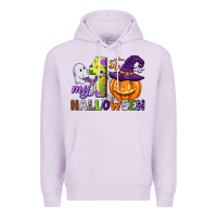 Lilac my first halloween Premium Hoodie - CowGirlArtShop