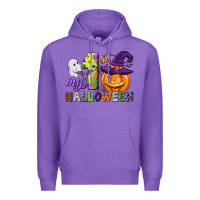 Purple my first halloween Premium Hoodie - CowGirlArtShop