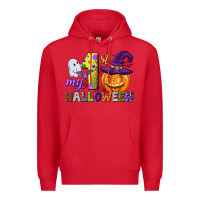 Red my first halloween Premium Hoodie - CowGirlArtShop