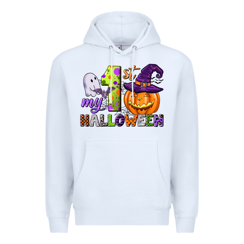 My First Halloween Premium Hoodie by CowGirlArtShop | Teevron