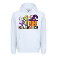 White my first halloween Premium Hoodie - CowGirlArtShop