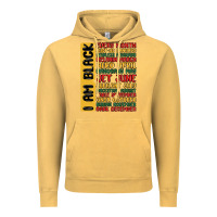 Vintage Mustard black history  month Vintage Hoodie - MaliasSmallBusiness