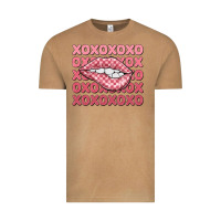 Vintage Camel xoxo checker lips Vintage Tee - MaliasSmallBusiness