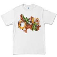 White horseshoe cowhide cactus patch Premium Tee - AdoDesignShop