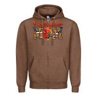 Chestnut Firefighter Mom Zipper Hoodie - texasbilliewilder