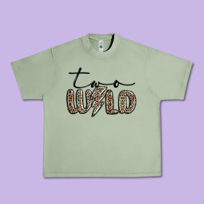 Two Wild Urban Heavy Tee Designed By Maliassmallbusiness