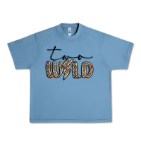 Pebble Blue two wild Urban Heavy Tee - MaliasSmallBusiness