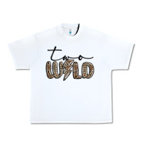 White two wild Urban Heavy Tee - MaliasSmallBusiness