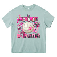 Arona in october we wear pink volleyball Heavy Core Tee - AdoDesignShop