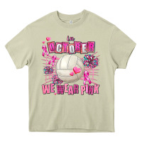 Mossy in october we wear pink volleyball Heavy Core Tee - AdoDesignShop