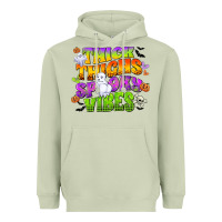 Matcha thick thighs and spooky vibes Heavyweight Hoodie - CowGirlArtShop