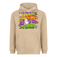 Mushroom thick thighs and spooky vibes Heavyweight Hoodie - CowGirlArtShop