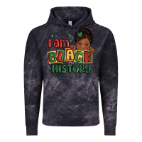 Cloud Black i am black history black girl Vintage Hoodie - MaliasSmallBusiness