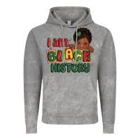 Cloud Rock i am black history black girl Vintage Hoodie - MaliasSmallBusiness