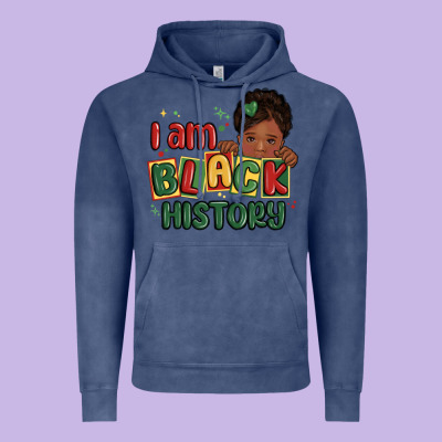 I Am Black History Black Girl Vintage Hoodie Designed By Maliassmallbusiness