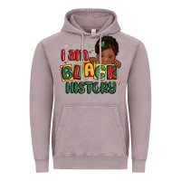 Vintage Zinc i am black history black girl Vintage Hoodie - MaliasSmallBusiness