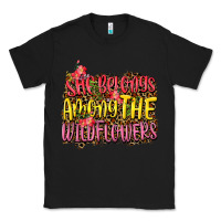 Black she belongs among the wildflowers Classic Tee - NancyCooperArtShop