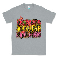 Heather Grey she belongs among the wildflowers Classic Tee - NancyCooperArtShop