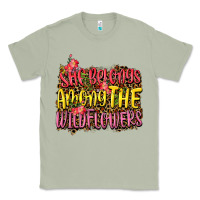 Matcha she belongs among the wildflowers Classic Tee - NancyCooperArtShop