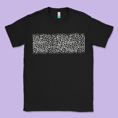 Grey Leopard Classic Tee Designed By Jahusdesignshop