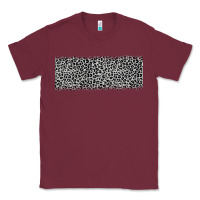 Burgundy grey leopard Classic Tee - JahusDesignShop