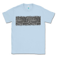 Dusty Blue grey leopard Classic Tee - JahusDesignShop