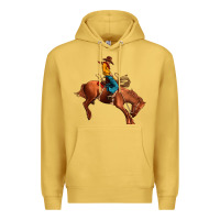 Antique Gold cowboy rodeo Premium Hoodie - JahusDesignShop