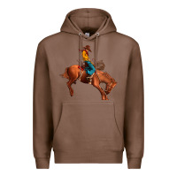 Chestnut cowboy rodeo Premium Hoodie - JahusDesignShop