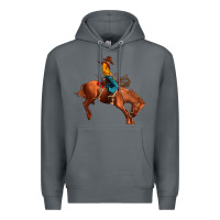 Rock cowboy rodeo Premium Hoodie - JahusDesignShop