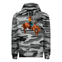 Slate Camo cowboy rodeo Premium Hoodie - JahusDesignShop