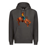 Smoke cowboy rodeo Premium Hoodie - JahusDesignShop