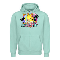 Seafoam sunshine on my mind Zipper Hoodie - NancyCooperArtShop
