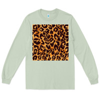 Matcha leopard seamless pattern bbs Long Sleeve Tee - BundleAndBundleShop