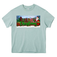 Arona merry christmas with santa claus license plate Heavy Core Tee - BundleAndBundleShop
