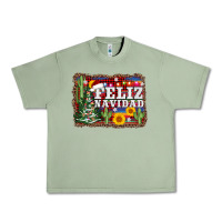 Oil Green feliz navidad Urban Heavy Tee - AdoDesignShop