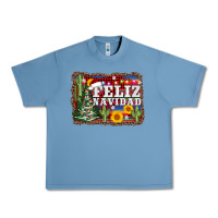 Pebble Blue feliz navidad Urban Heavy Tee - AdoDesignShop