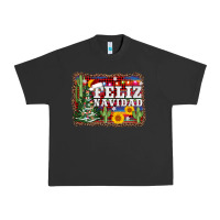 Pigment Black feliz navidad Urban Heavy Tee - AdoDesignShop